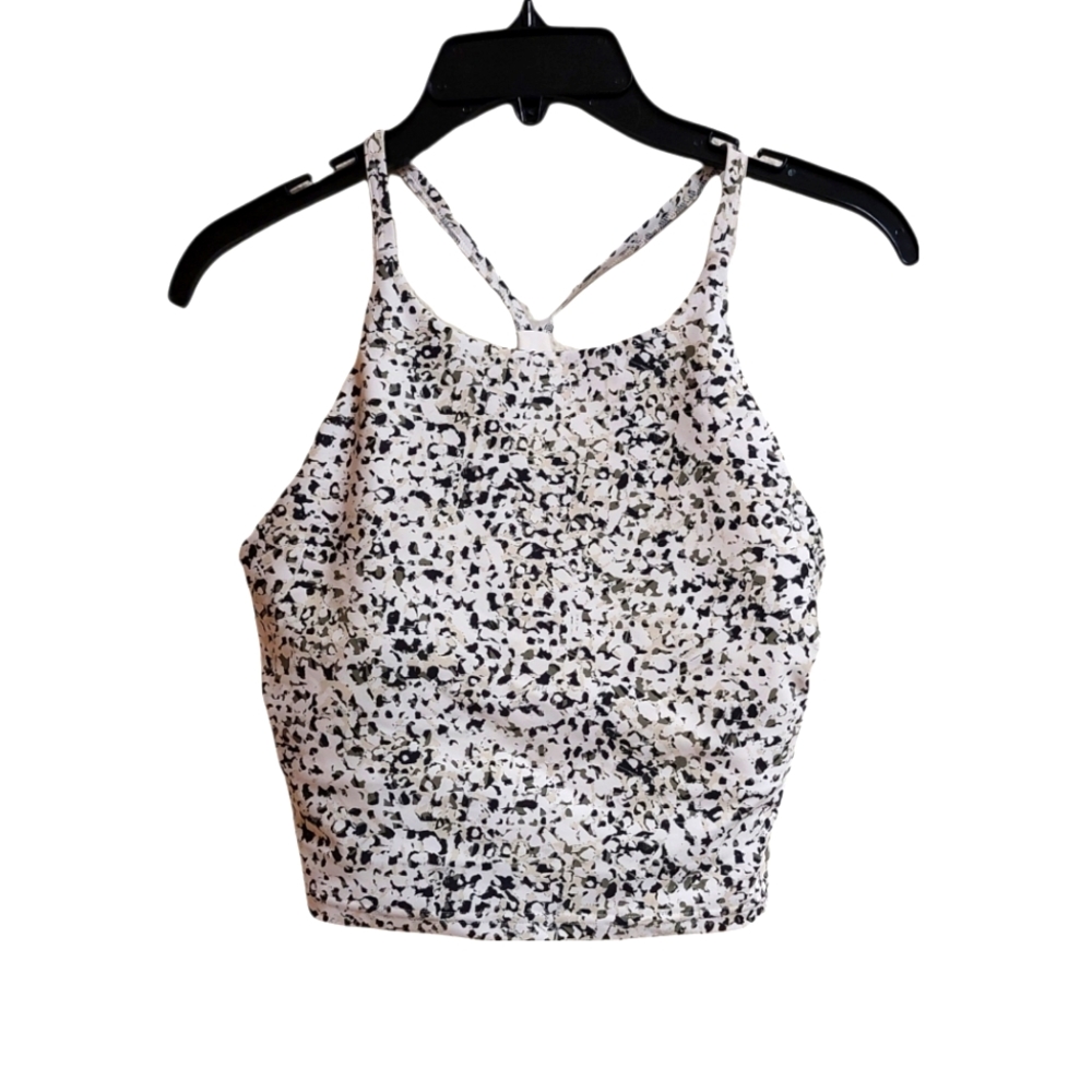 Old Navy active powersoft work out cropped tank bra small S